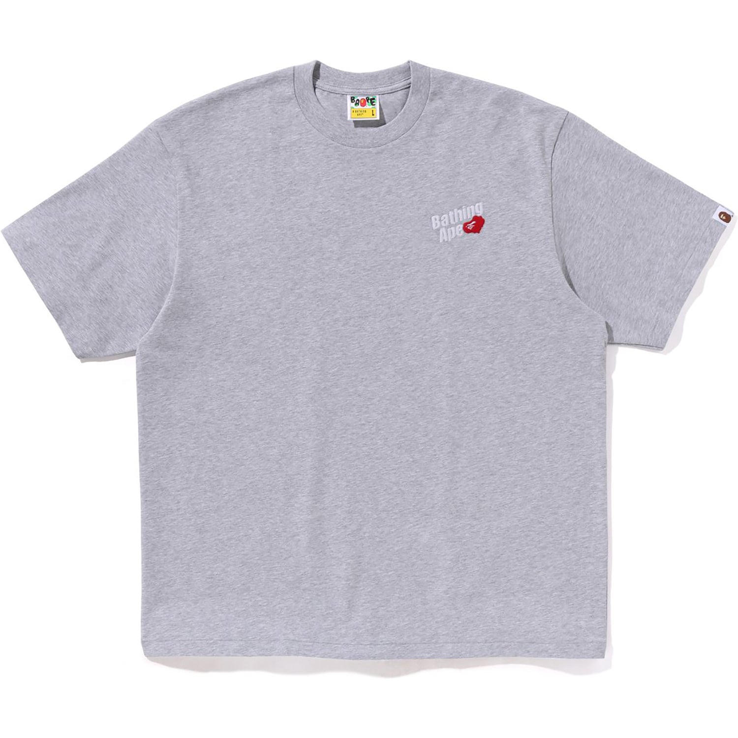 BAPE MENS A BATHING APE LOGO RELAXED FIT TEE