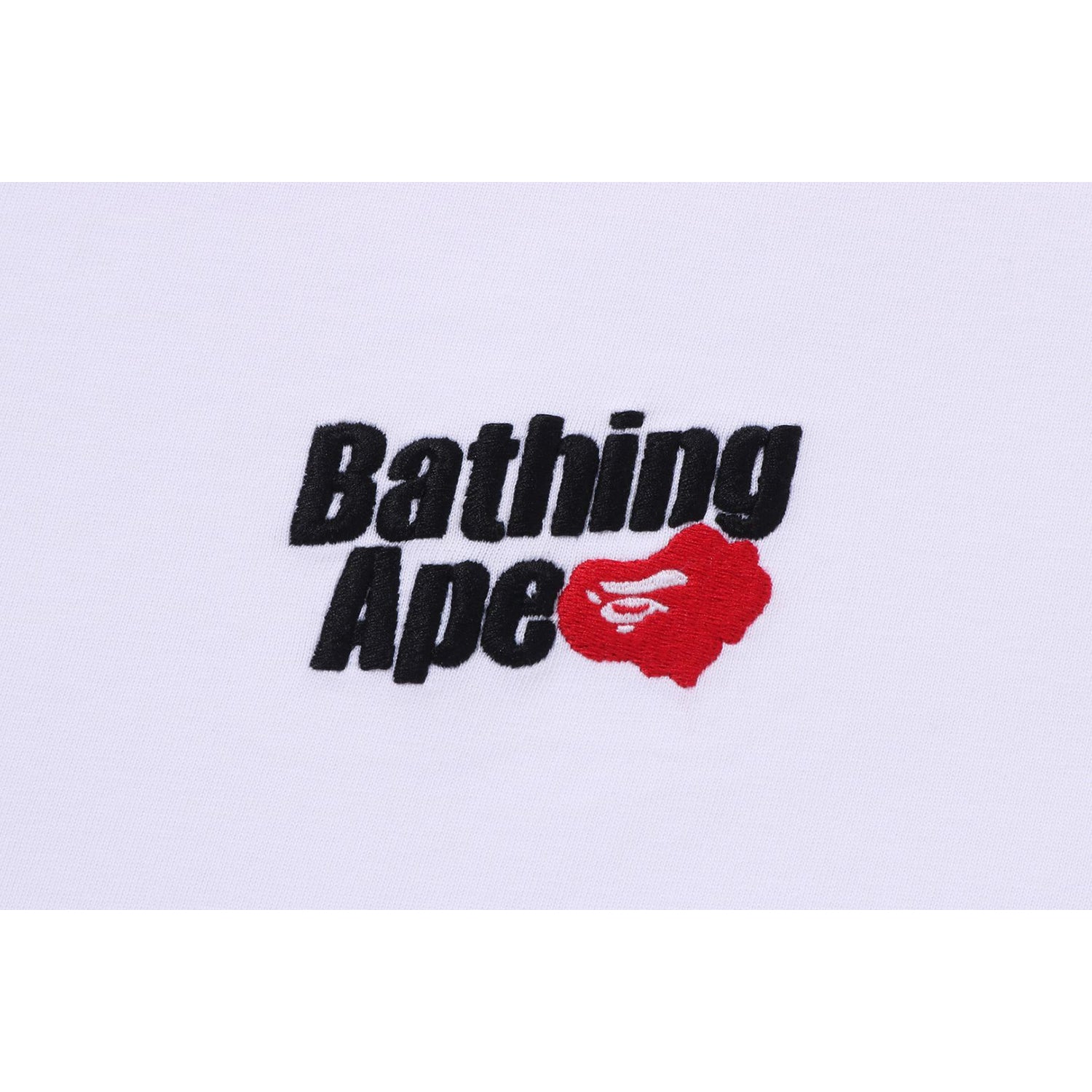 BAPE MENS A BATHING APE LOGO RELAXED FIT TEE - Image 8