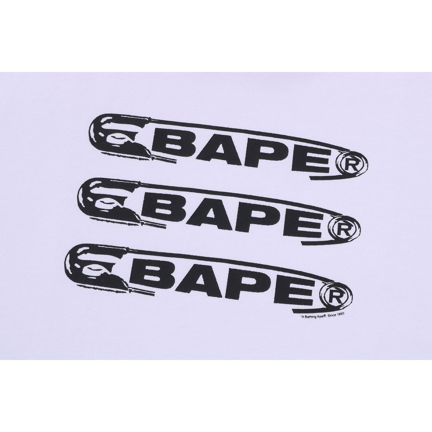 BAPE PIN LOGO RELAXED FIT TEE MENS - Image 2