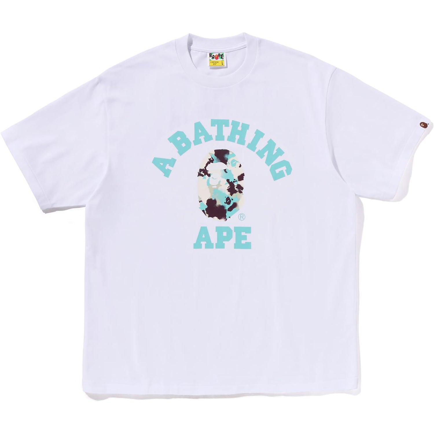 MAP CAMO COLLEGE RELAXED FIT TEE MENS - Image 4