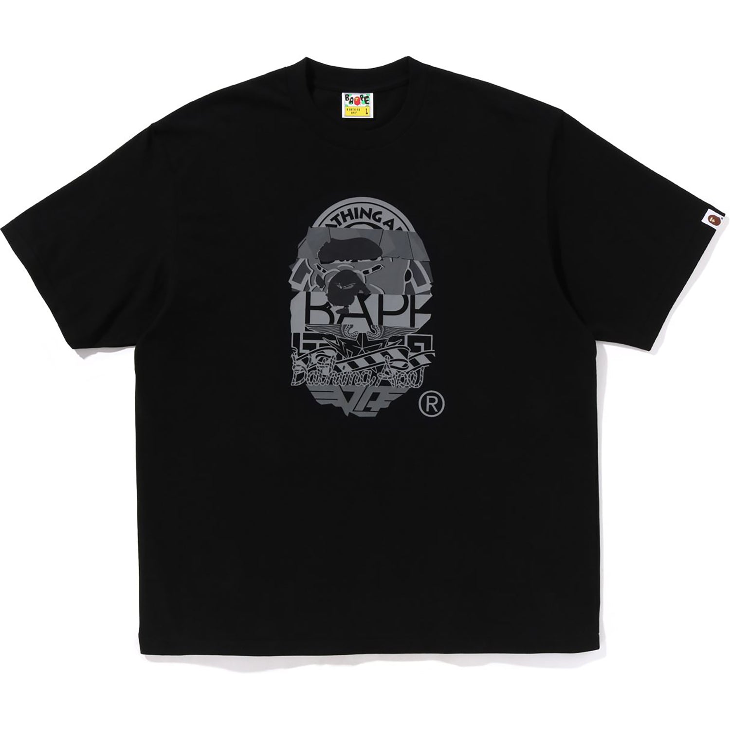 MULTI LOGO APE HEAD RELAXED FIT TEE MENS - Image 3