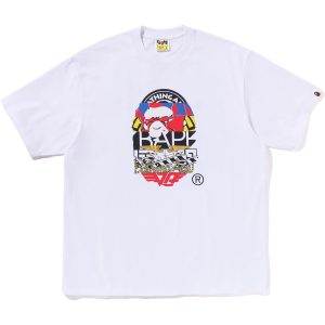 MULTI LOGO APE HEAD RELAXED FIT TEE MENS
