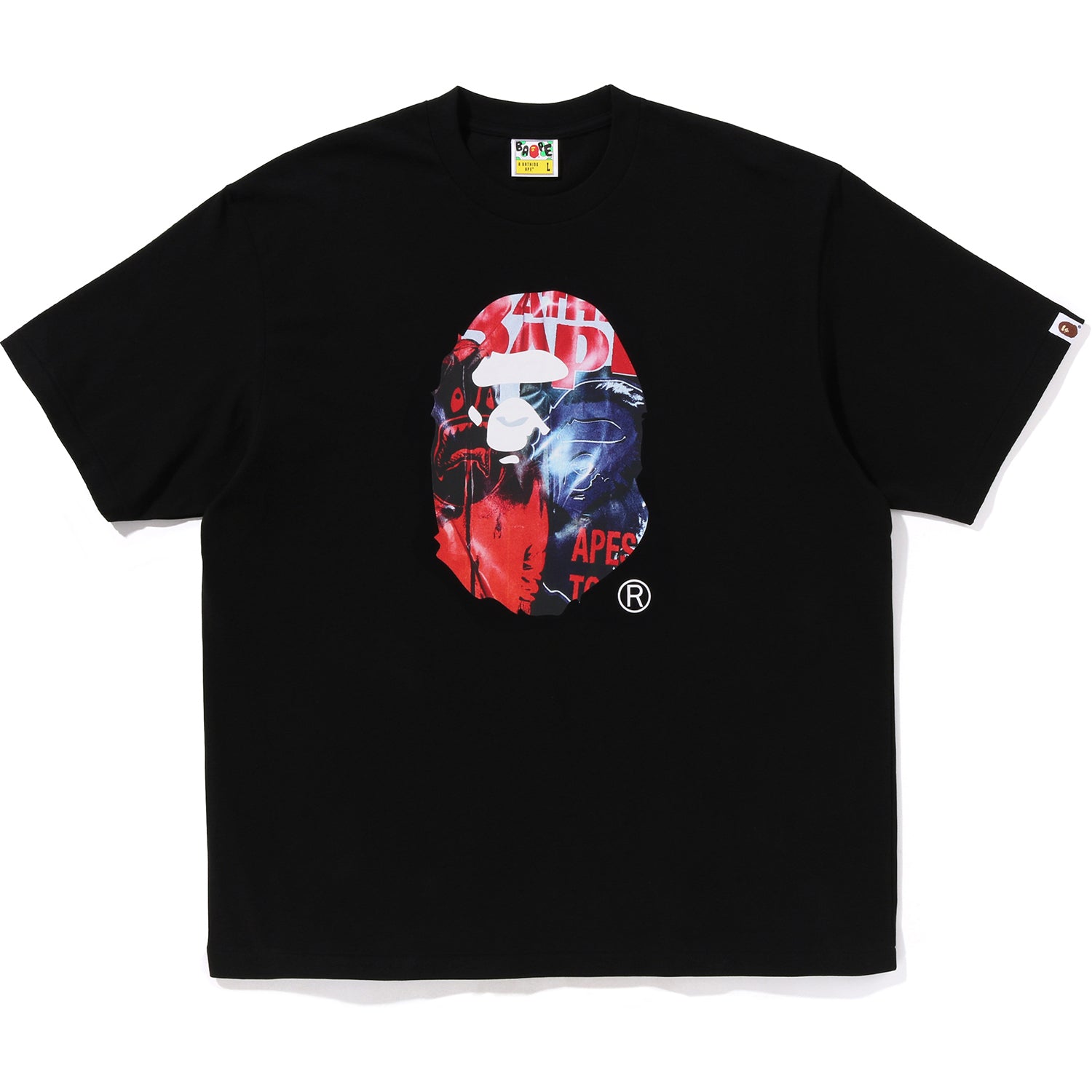 PHOTO PRINT APE HEAD RELAXED FIT TEE MENS - Image 3
