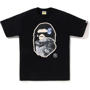 MOON APE HEAD OLD PHOTO TEE MENS