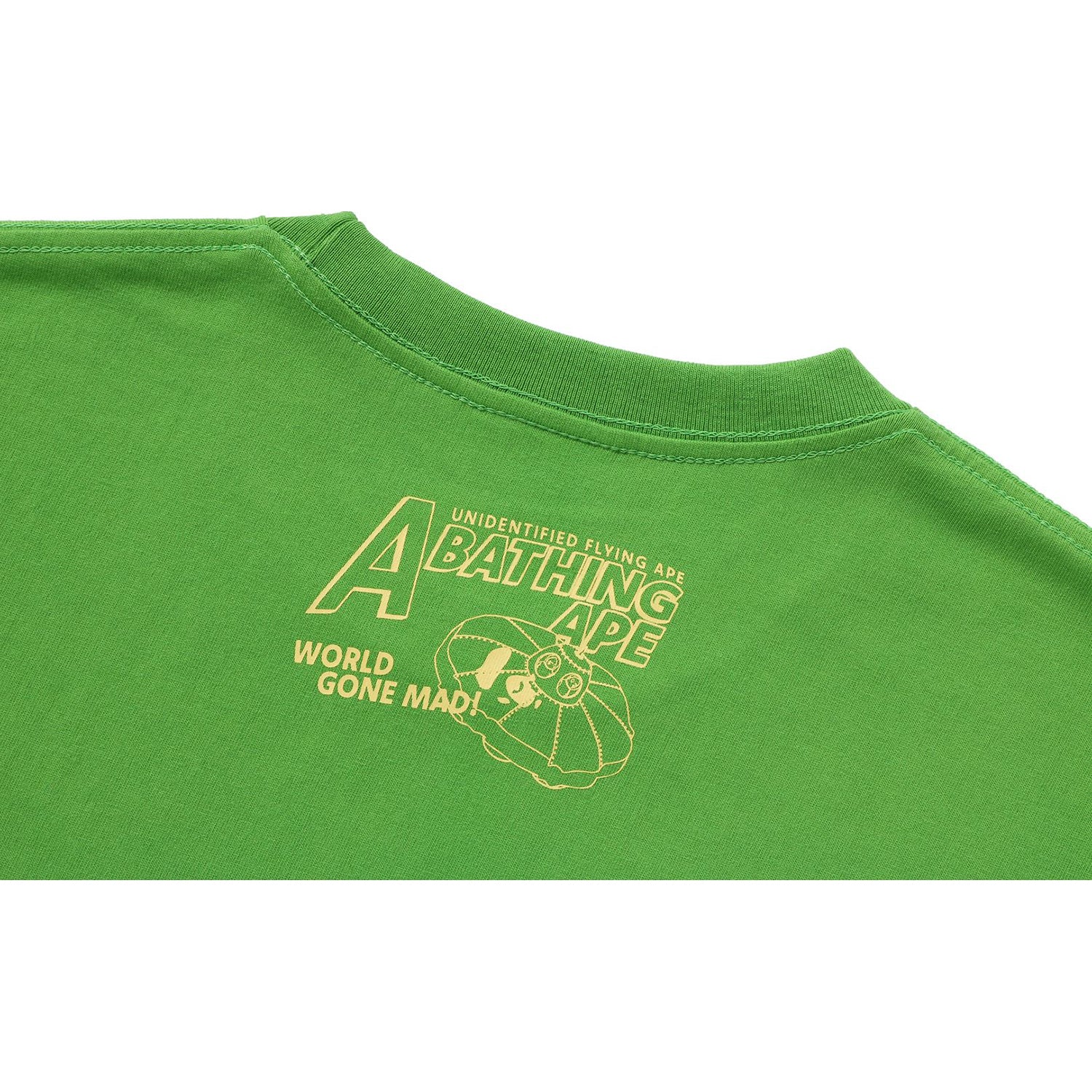 APE HEAD UFO ON MOON TEE MENS - Image 4