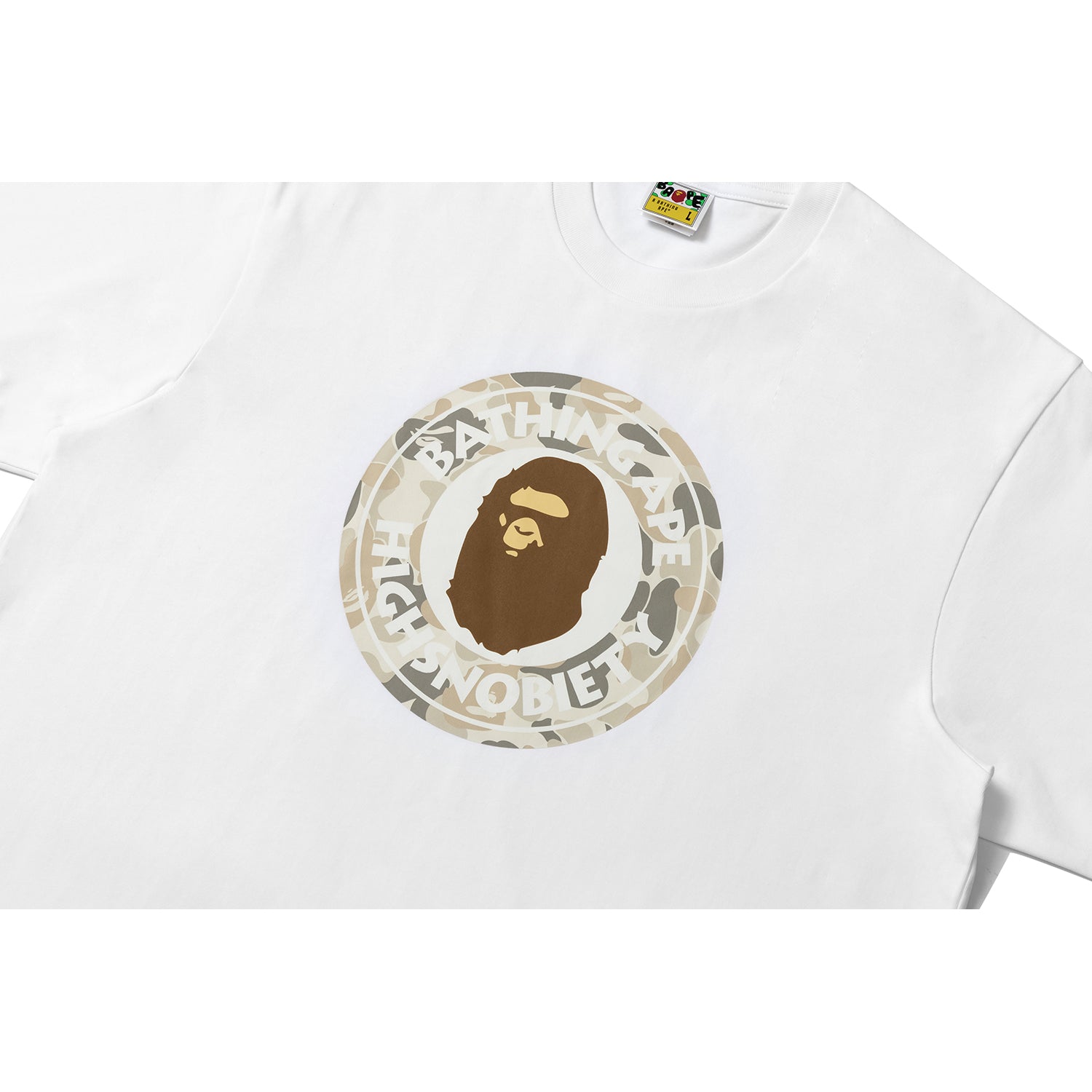 BAPE X HIGHSNOBIETY CAMO BUSY WORKS RELAXED FIT TEE MENS - Image 2