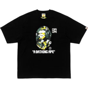 BAPE X CR7 LIFE GRAPHIC A BATHING APE RELAXED FIT TEE #1 MENS