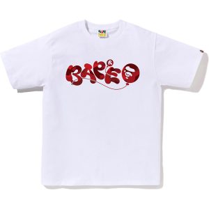 COLOR CAMO BAPE BALLOON TEE MENS