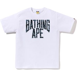 WILD LEOPARD PATTERN NYC LOGO TEE MENS