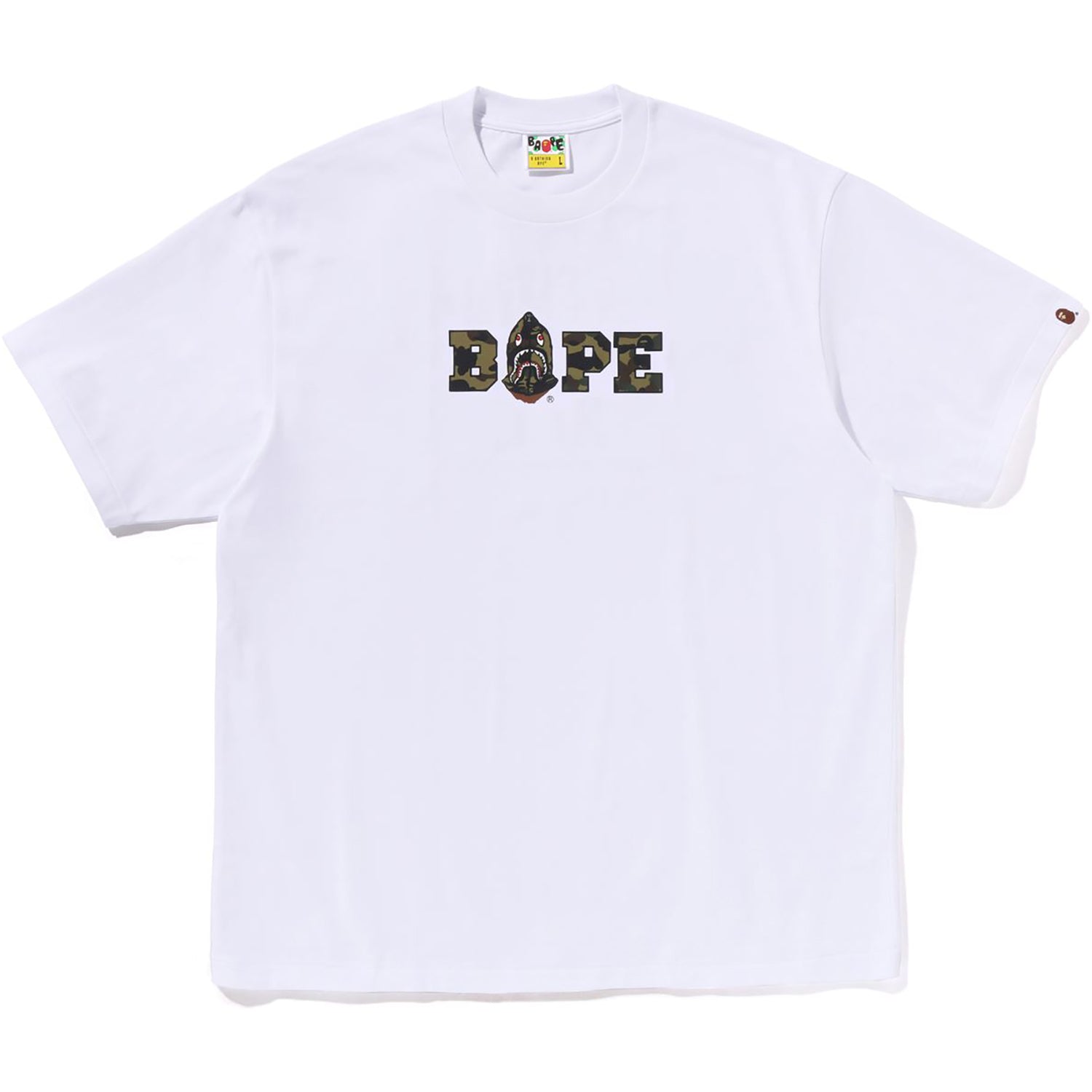 1ST CAMO BAPE LOGO RELAXED FIT TEE MENS - Image 3