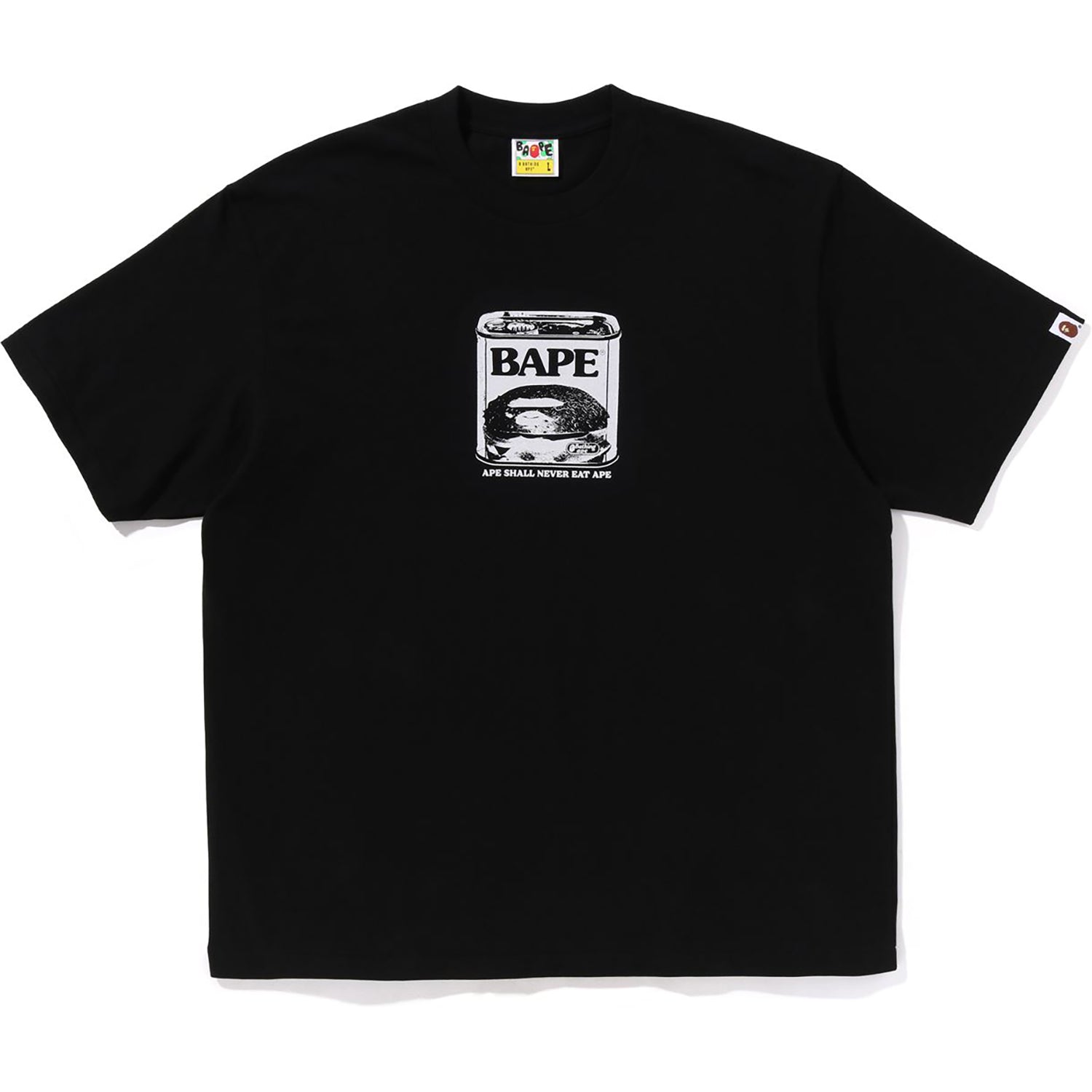 CAN FOOD BAPE LOGO RELAXED FIT TEE MENS