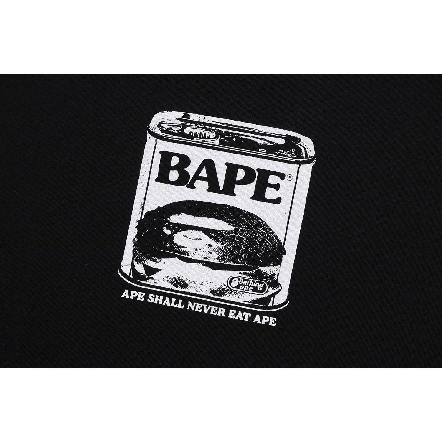 CAN FOOD BAPE LOGO RELAXED FIT TEE MENS - Image 2