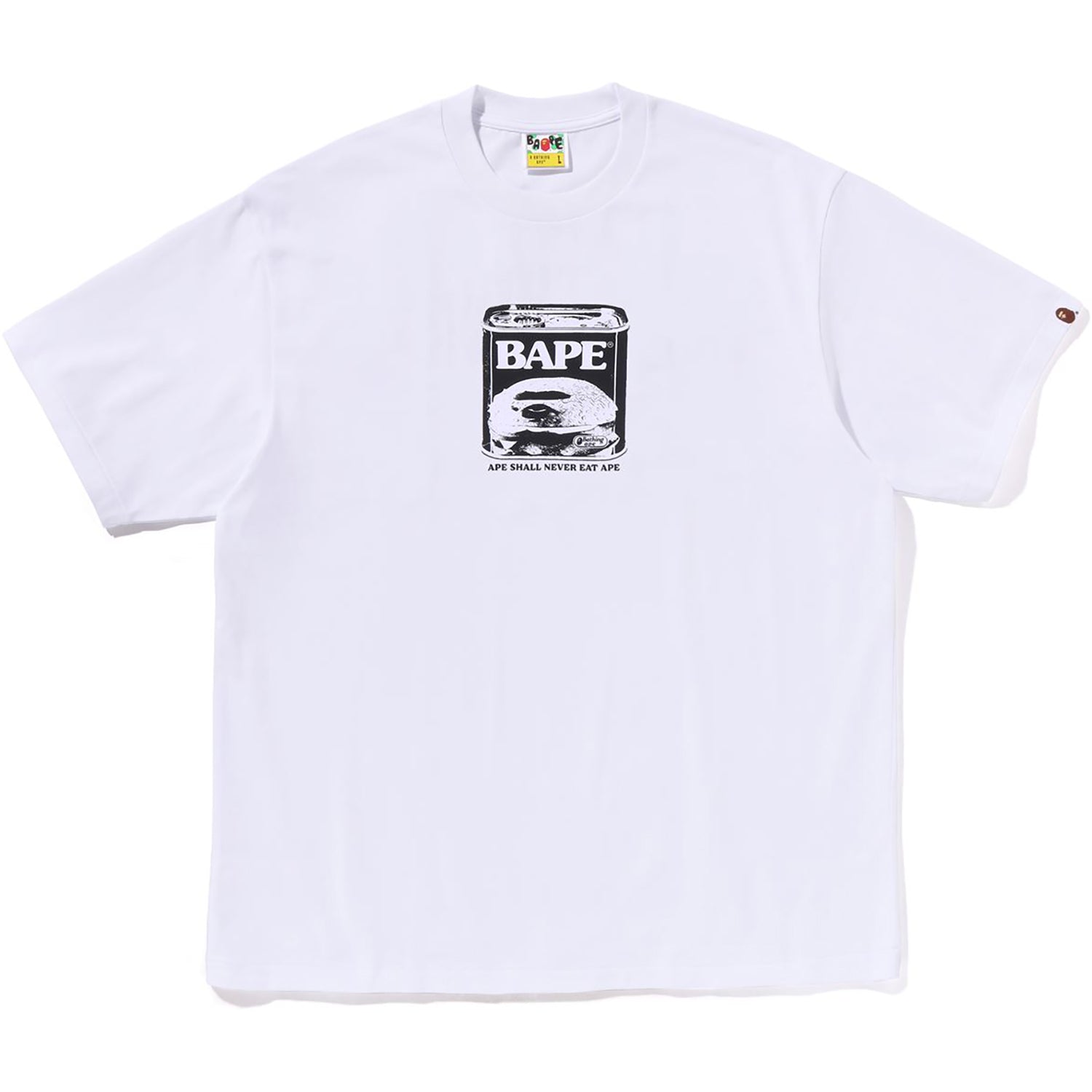 CAN FOOD BAPE LOGO RELAXED FIT TEE MENS - Image 3