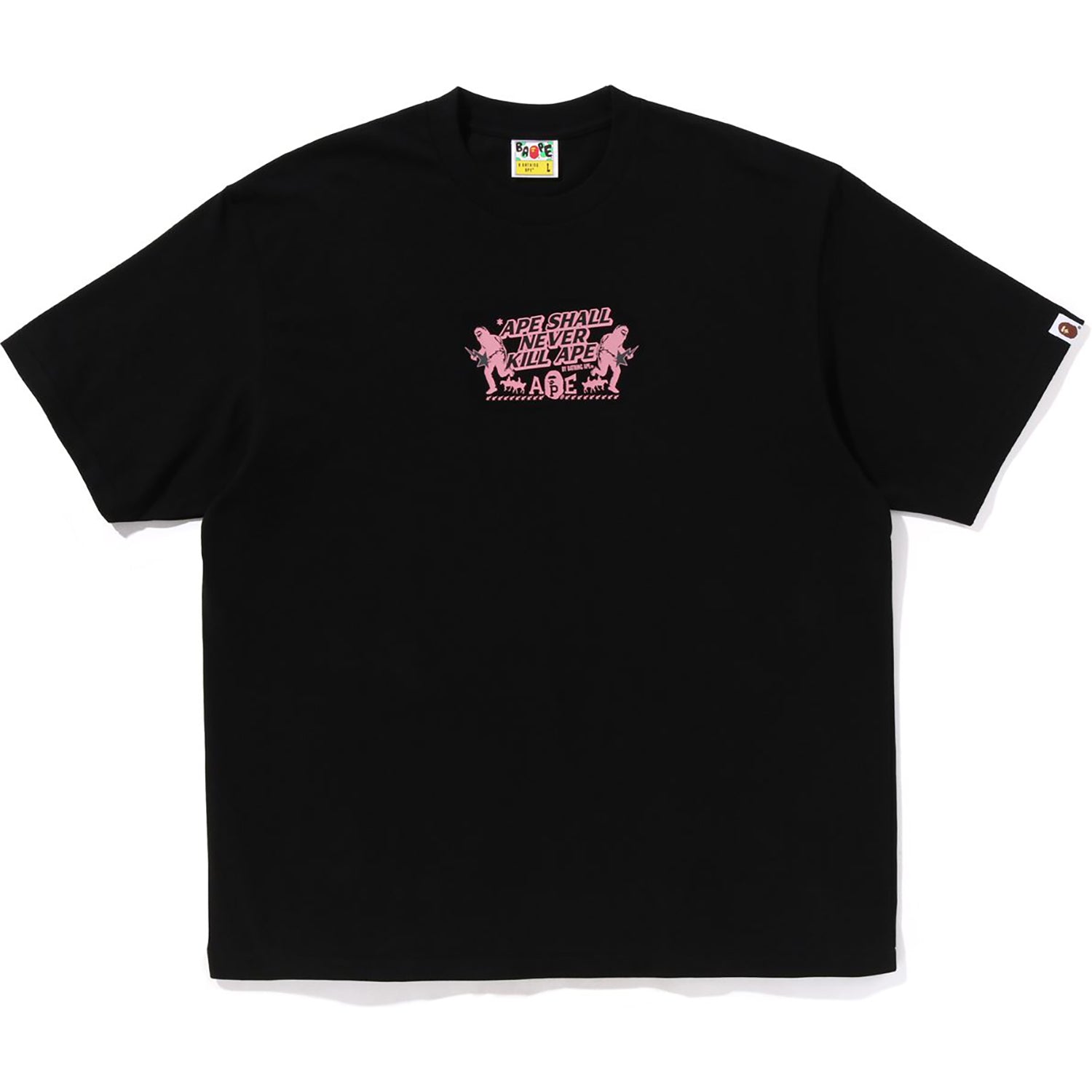 BAPE SLOGAN RELAXED FIT TEE MENS - Image 3