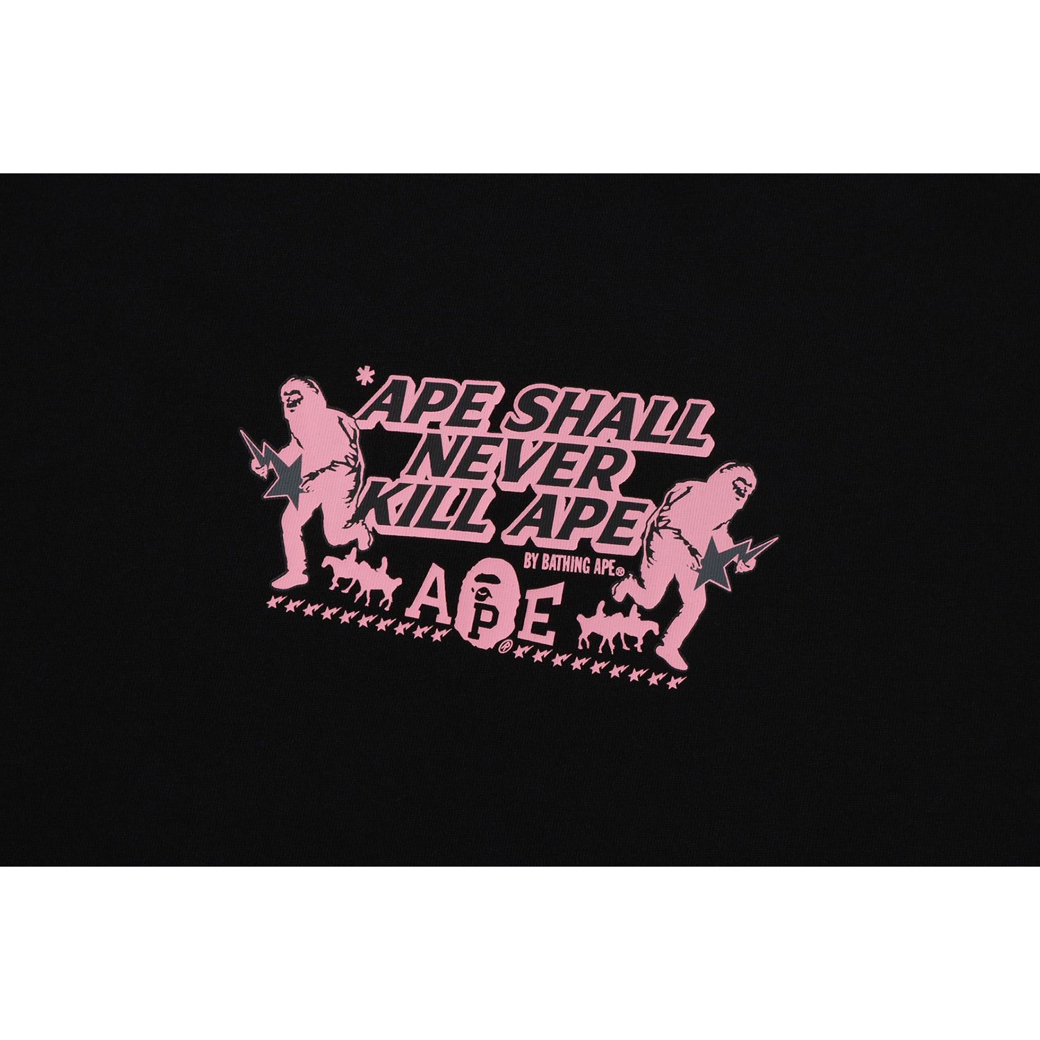 BAPE SLOGAN RELAXED FIT TEE MENS - Image 4