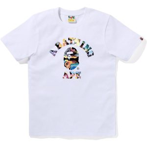 ART CAMO COLLEGE TEE LADIES