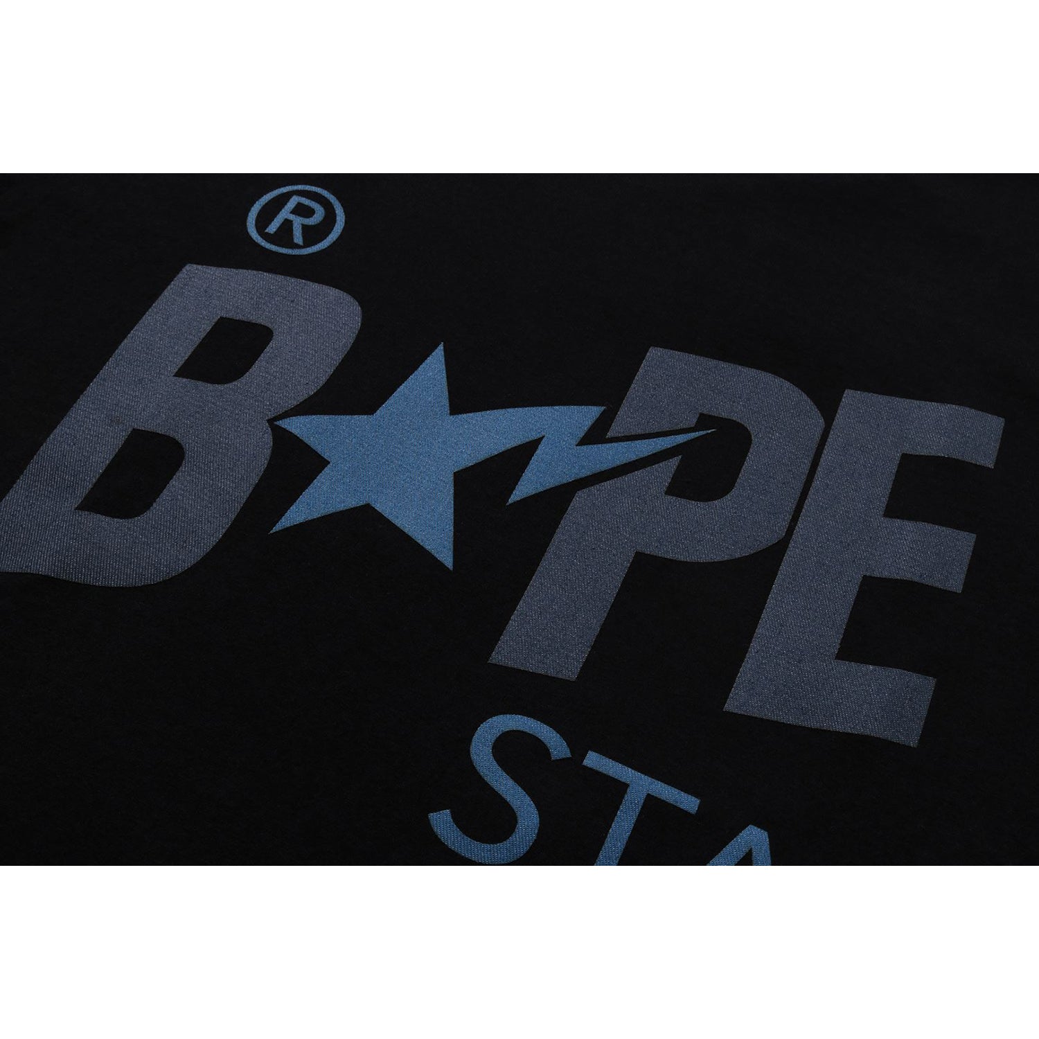 DENIM BAPE STA LOGO TEE LADIES - Image 7