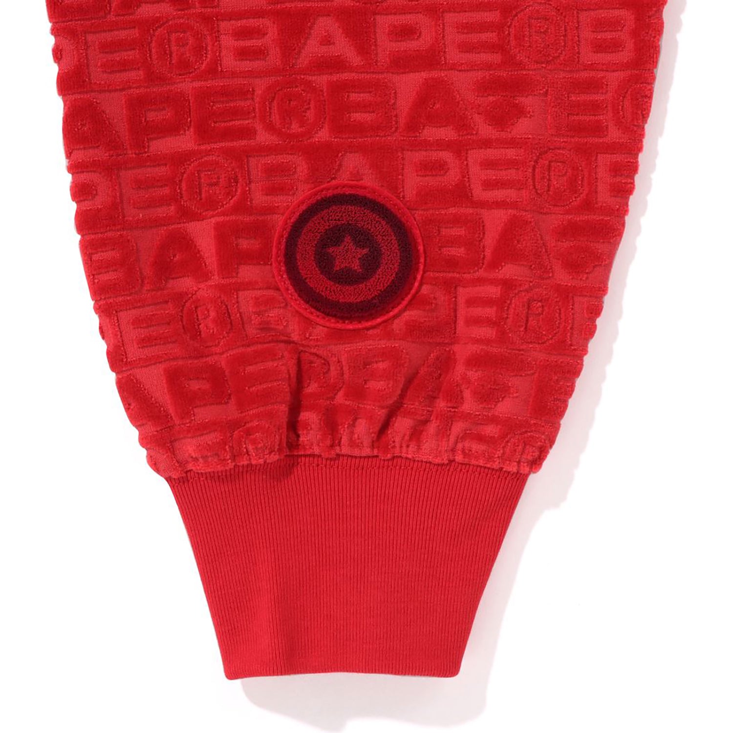 LUX SPORT PATTERN SHARK RELAXED FIT FULL ZIP HOODIE MENS - Image 6