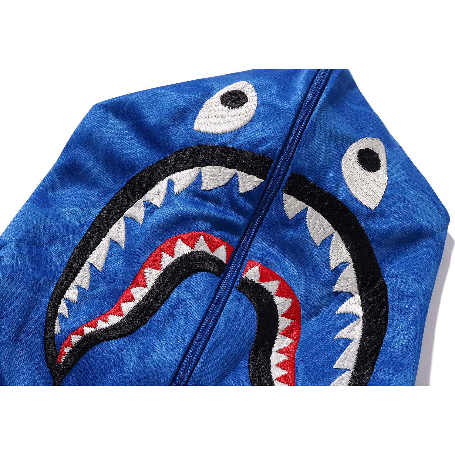 BAPE MENS SOLID CAMO RELAXED FIT SHARK FULL ZIP HOODIE JACKET - Image 16