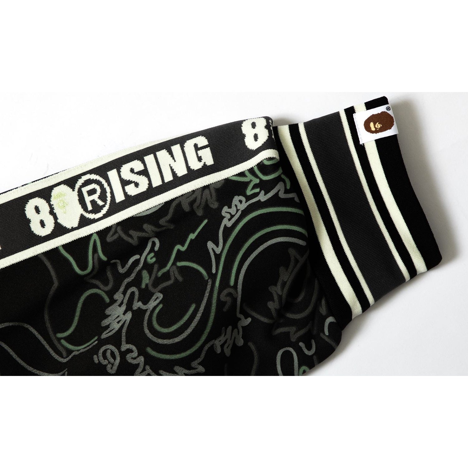 BAPE X 88RISING GLOW IN THE DARK CAMO TRACK JACKET MENS - Image 4