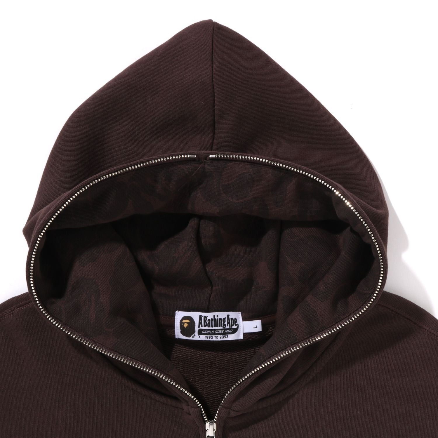 ONE POINT RELAXED FIT ZIP HOODIE MENS - Image 7