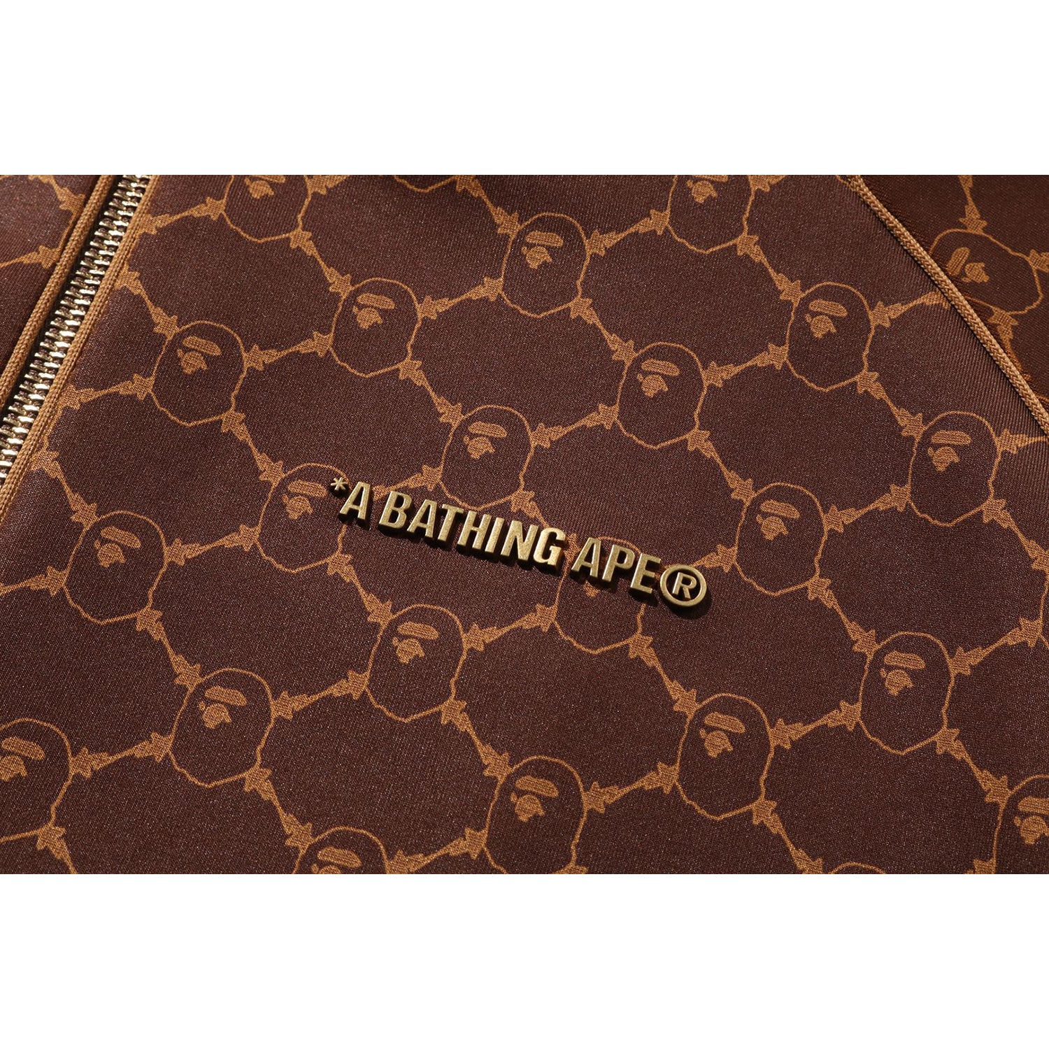 COLLEGE MONOGRAM LOGO RELAXED FIT TRACK JACKET MENS - Image 6