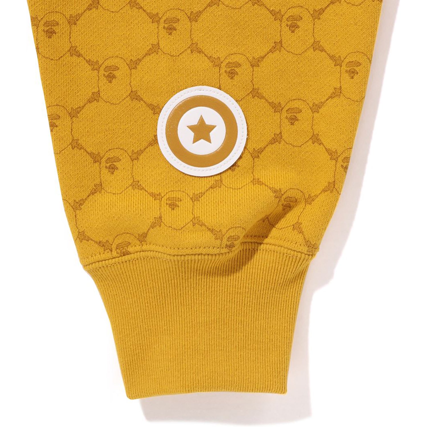 COLLEGE MONOGRAM RELAXED FIT SHARK FULL ZIP HOODIE MENS - Image 5