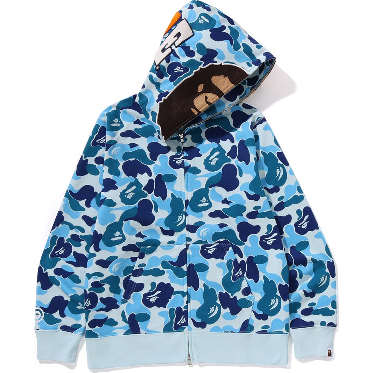 ABC CAMO 2ND APE FULL ZIP HOODIE MENS - Image 2