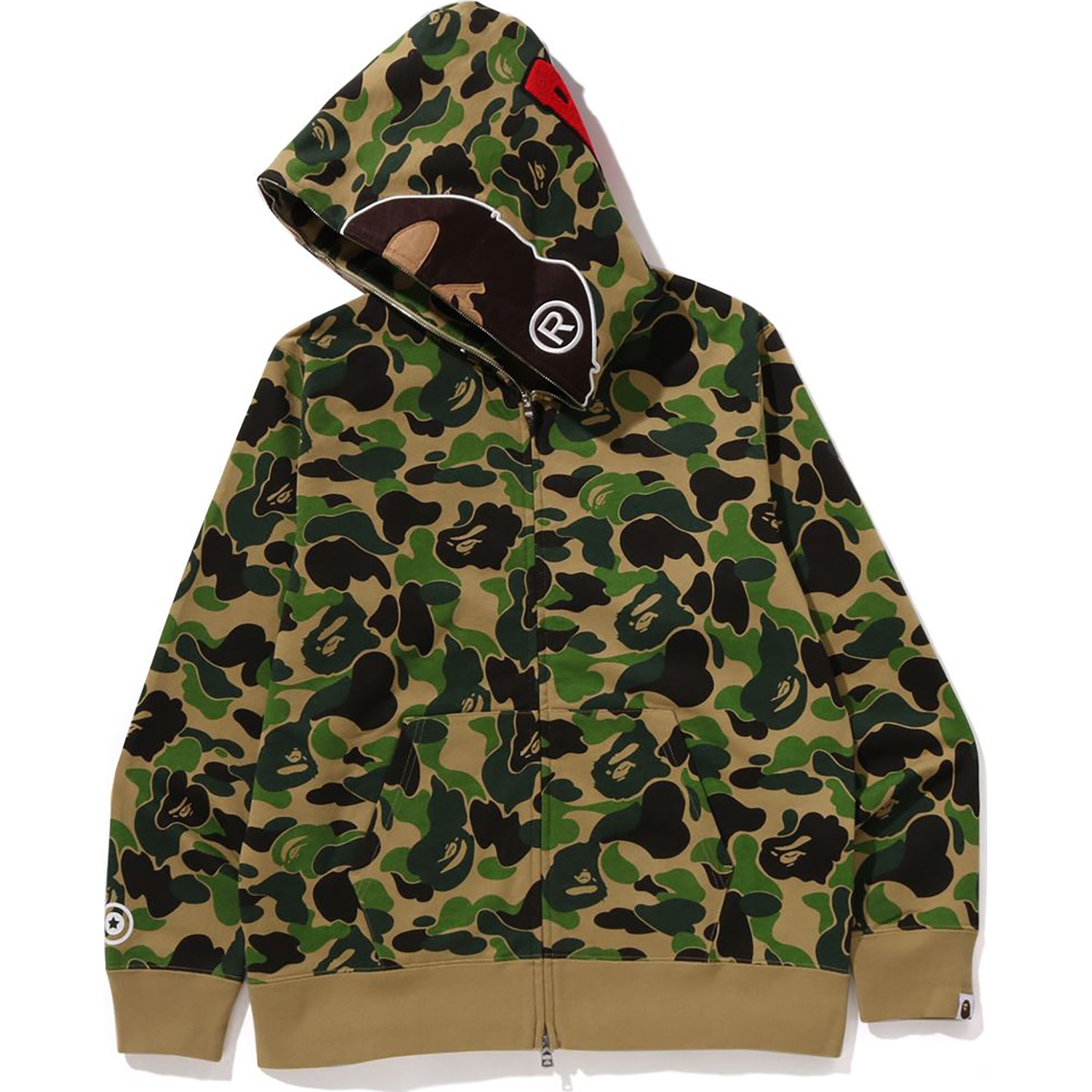 ABC CAMO 2ND APE FULL ZIP HOODIE MENS - Image 7