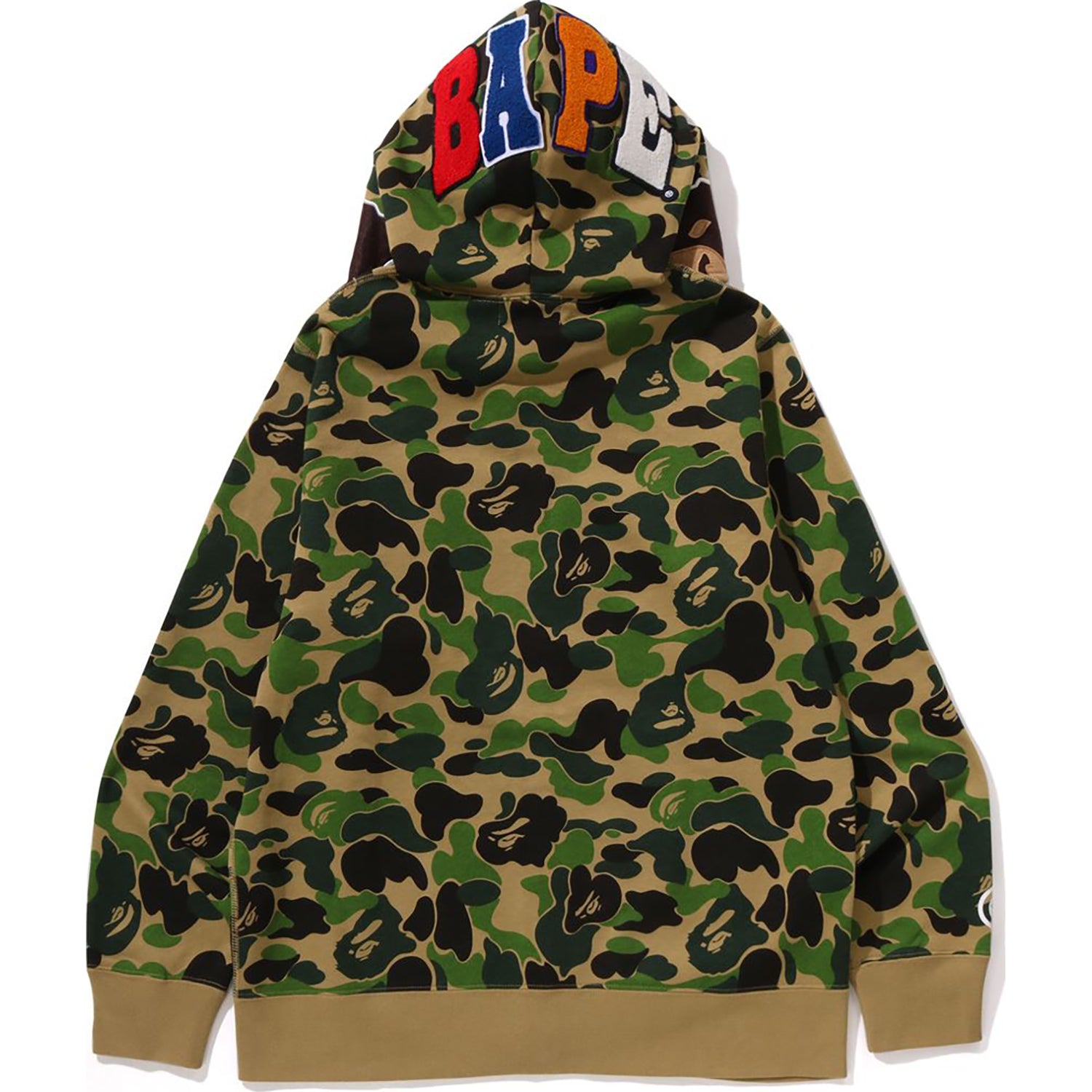 ABC CAMO 2ND APE FULL ZIP HOODIE MENS - Image 8