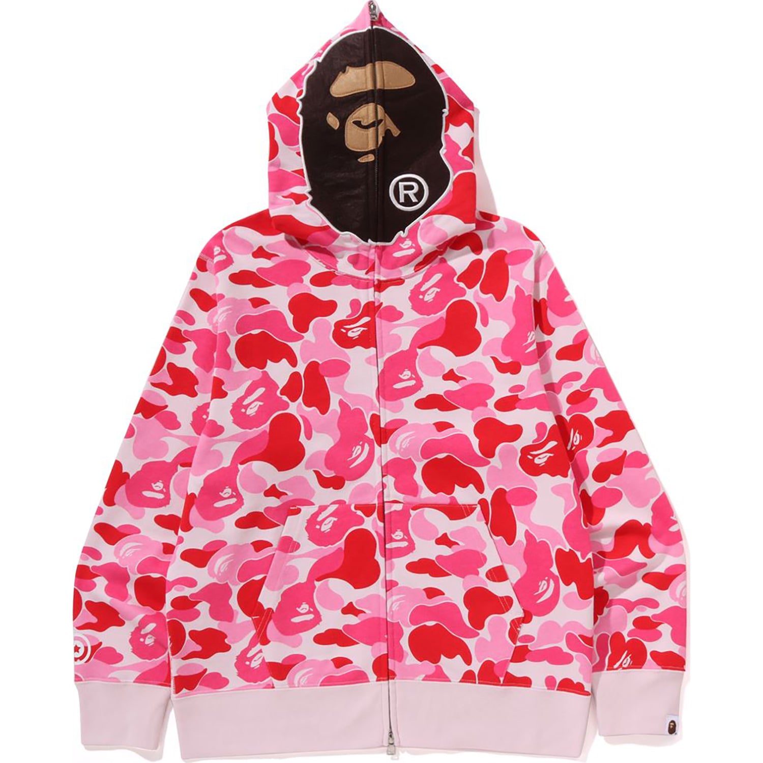 ABC CAMO 2ND APE FULL ZIP HOODIE MENS - Image 9