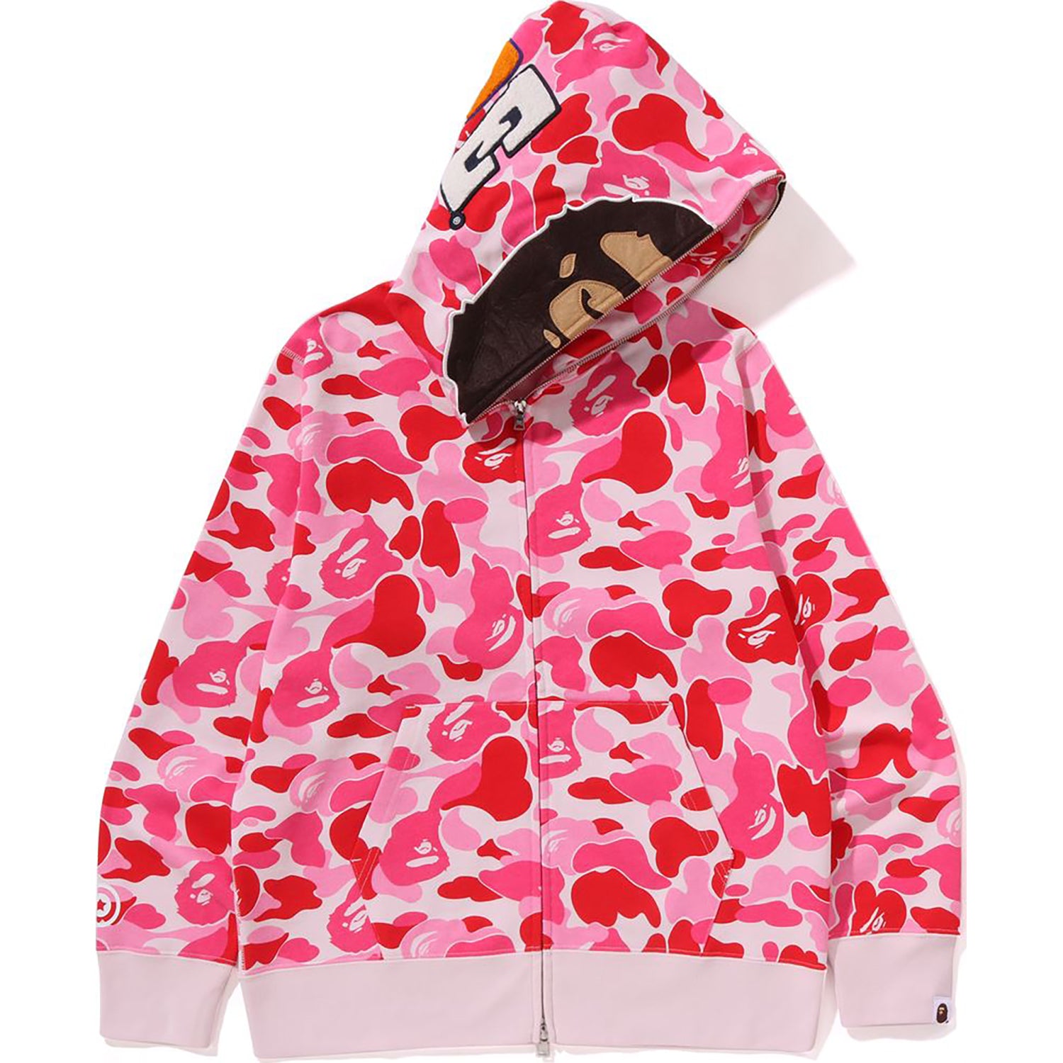 ABC CAMO 2ND APE FULL ZIP HOODIE MENS - Image 10
