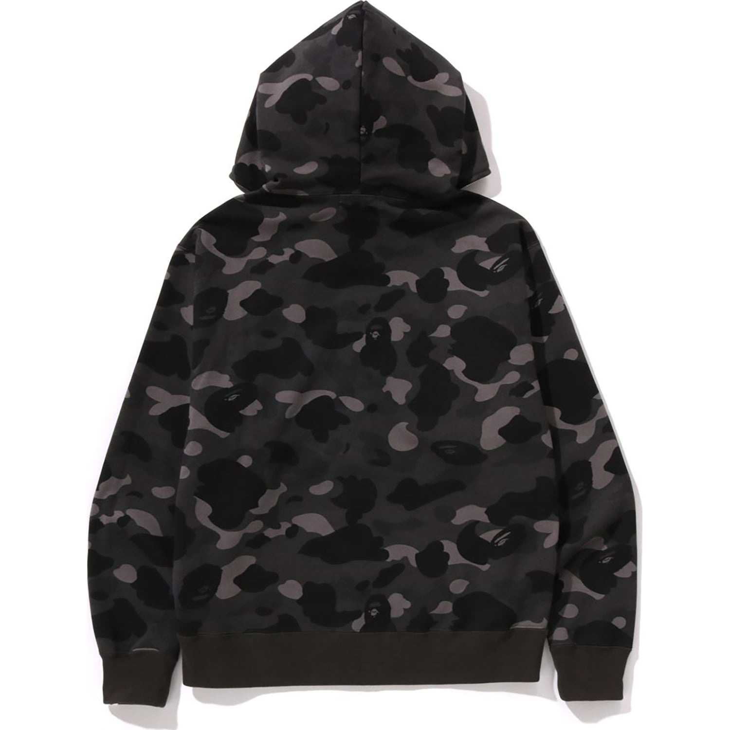 ONE POINT COLOR CAMO CROPPED FULL ZIP HOODIE MENS - Image 5