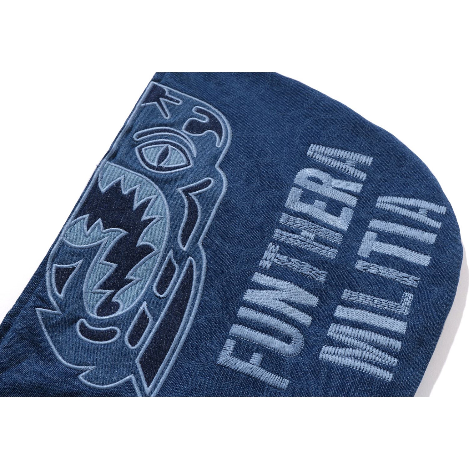 CLOUD CAMO TIGER UPCYCLED RELAXED FIT FULL ZIP HOODIE MENS - Image 6