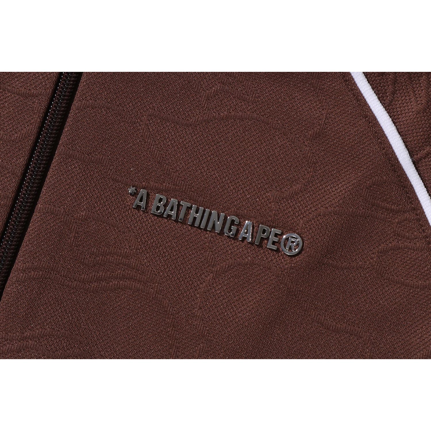 LINE CAMO JACQUARD METAL LOGO RELAXED FIT TRACK JACKET MENS - Image 8