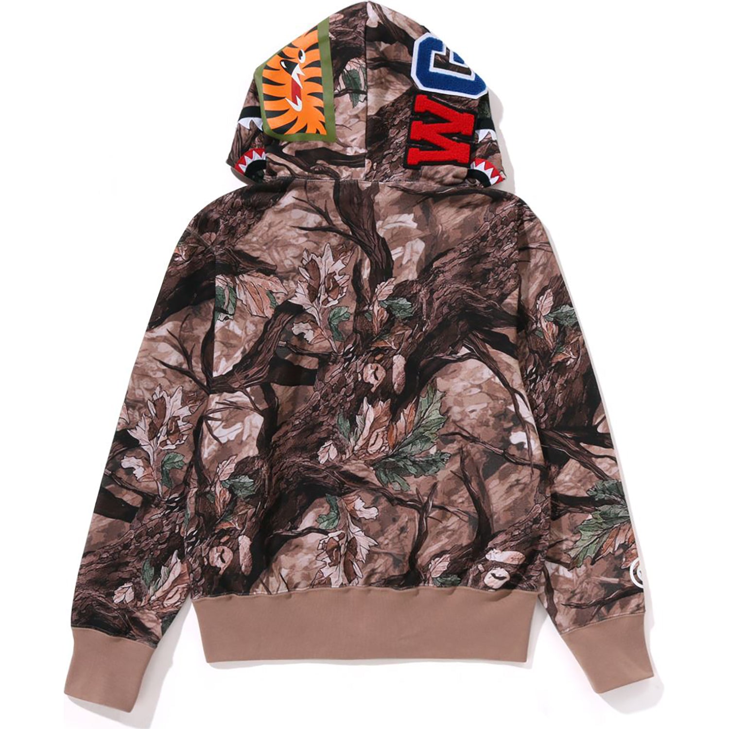 TREE EDGE CAMO SHARK FULL ZIP HOODIE LADIES - Image 3