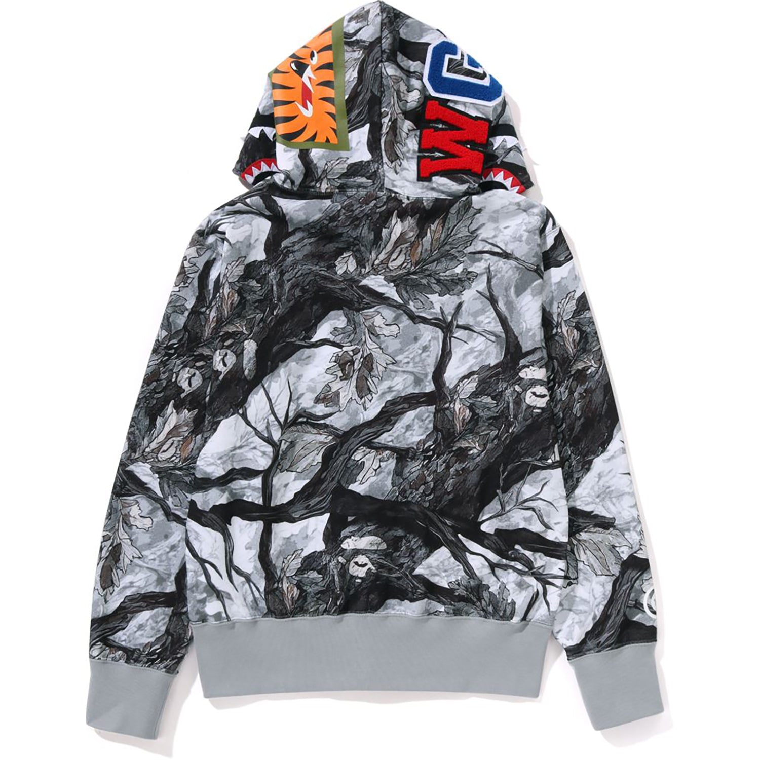 TREE EDGE CAMO SHARK FULL ZIP HOODIE LADIES - Image 6