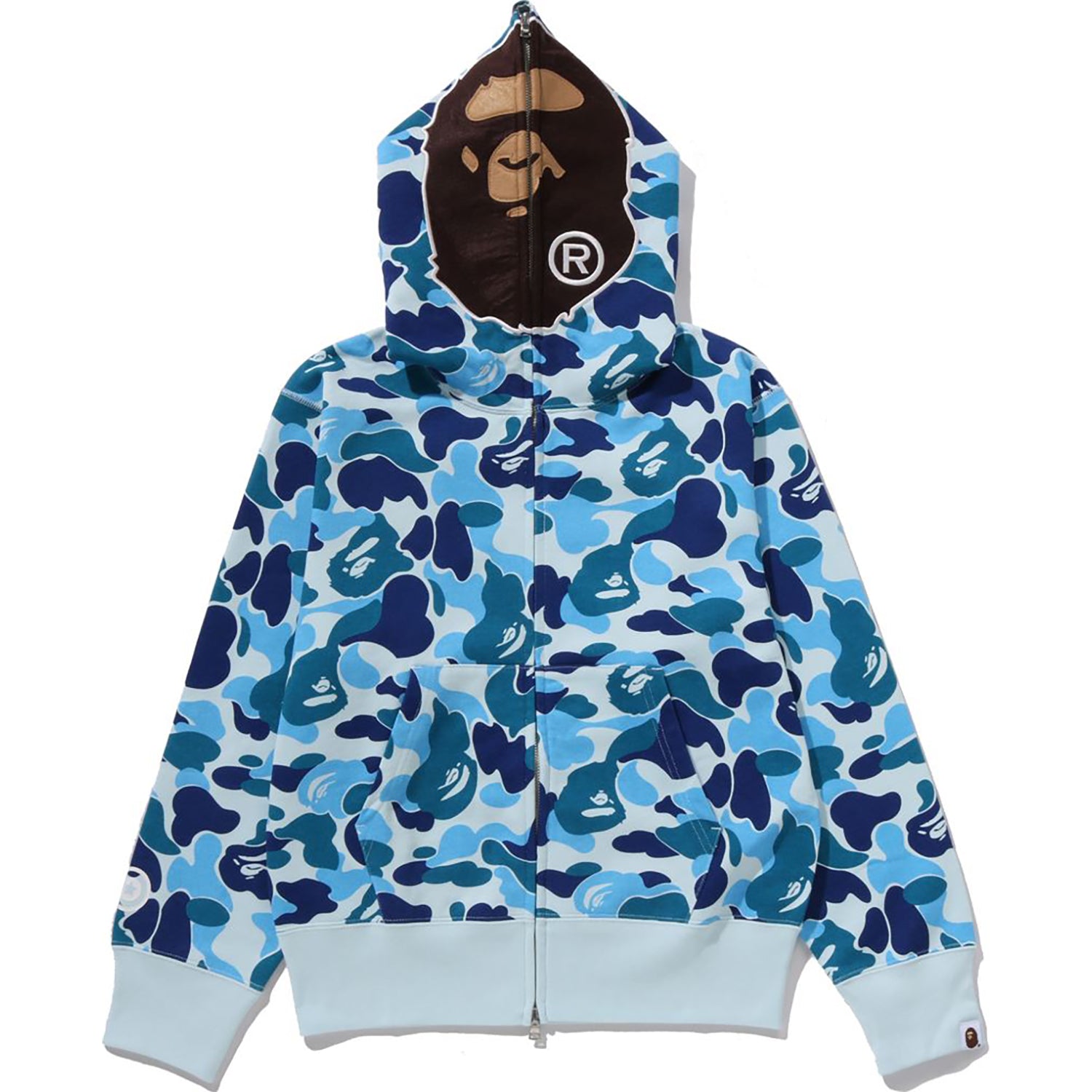 ABC CAMO 2ND APE FULL ZIP HOODIE LADIES - Image 5