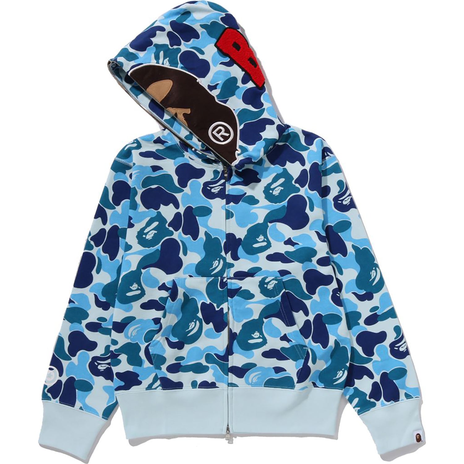 ABC CAMO 2ND APE FULL ZIP HOODIE LADIES - Image 7