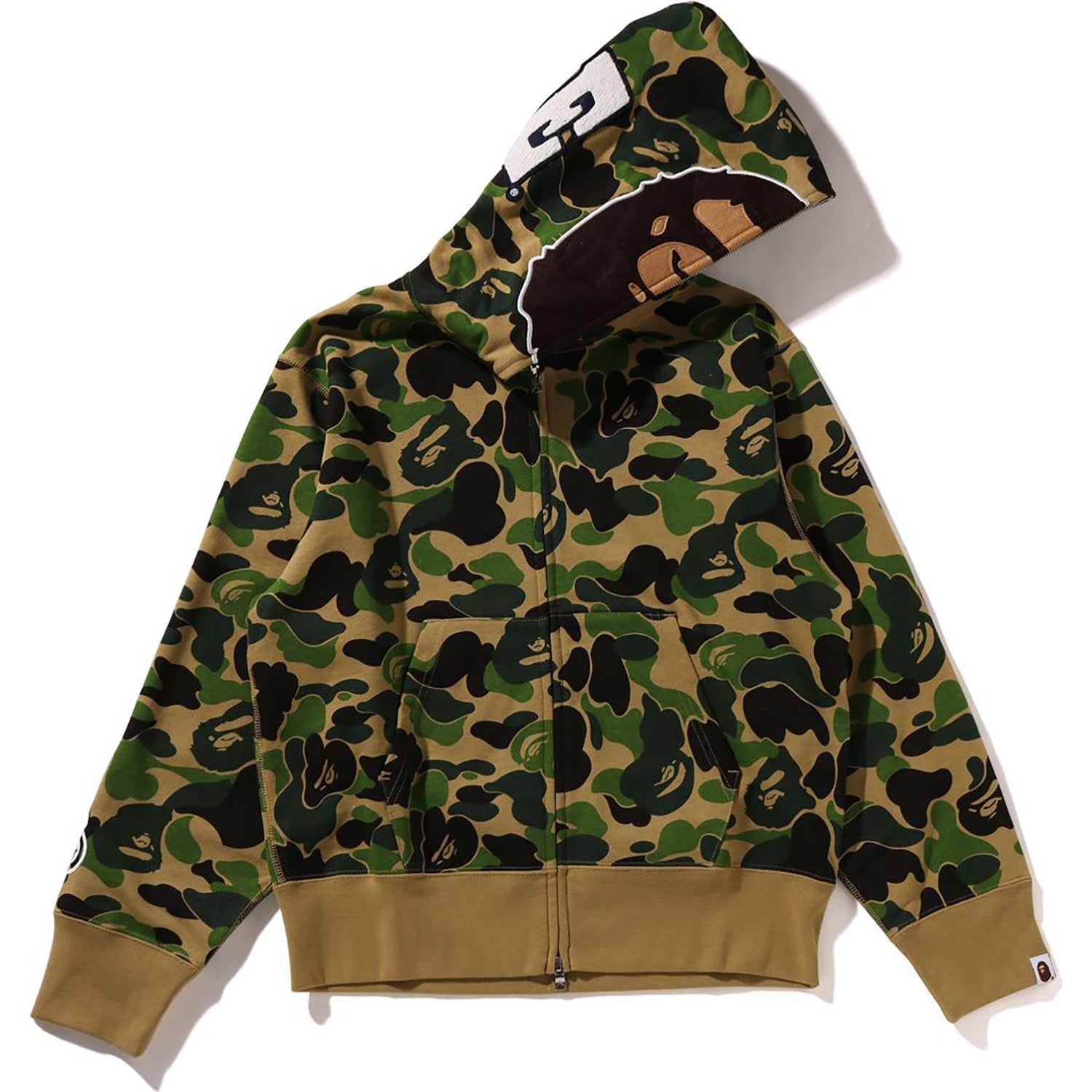 ABC CAMO 2ND APE FULL ZIP HOODIE LADIES - Image 10