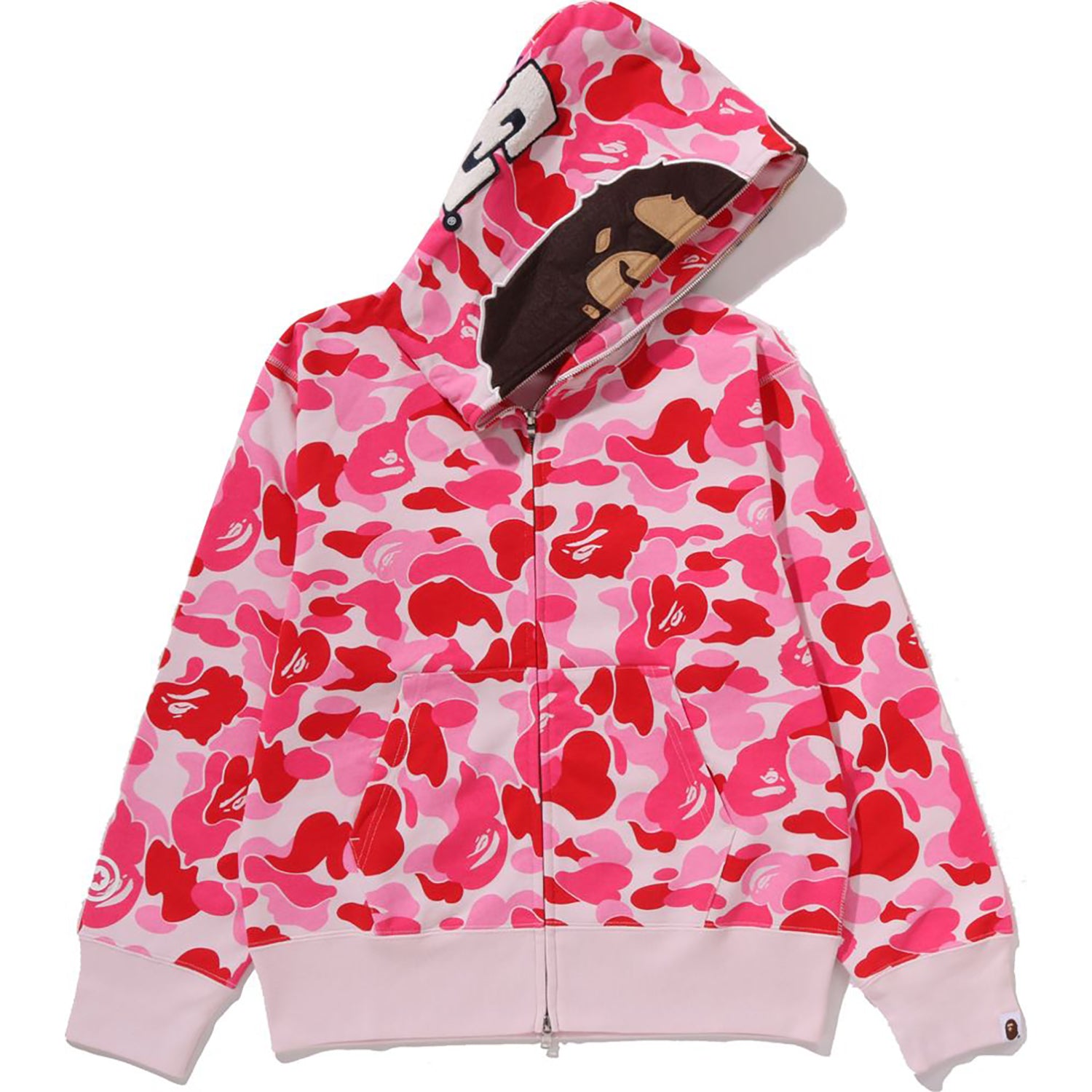 ABC CAMO 2ND APE FULL ZIP HOODIE LADIES - Image 2