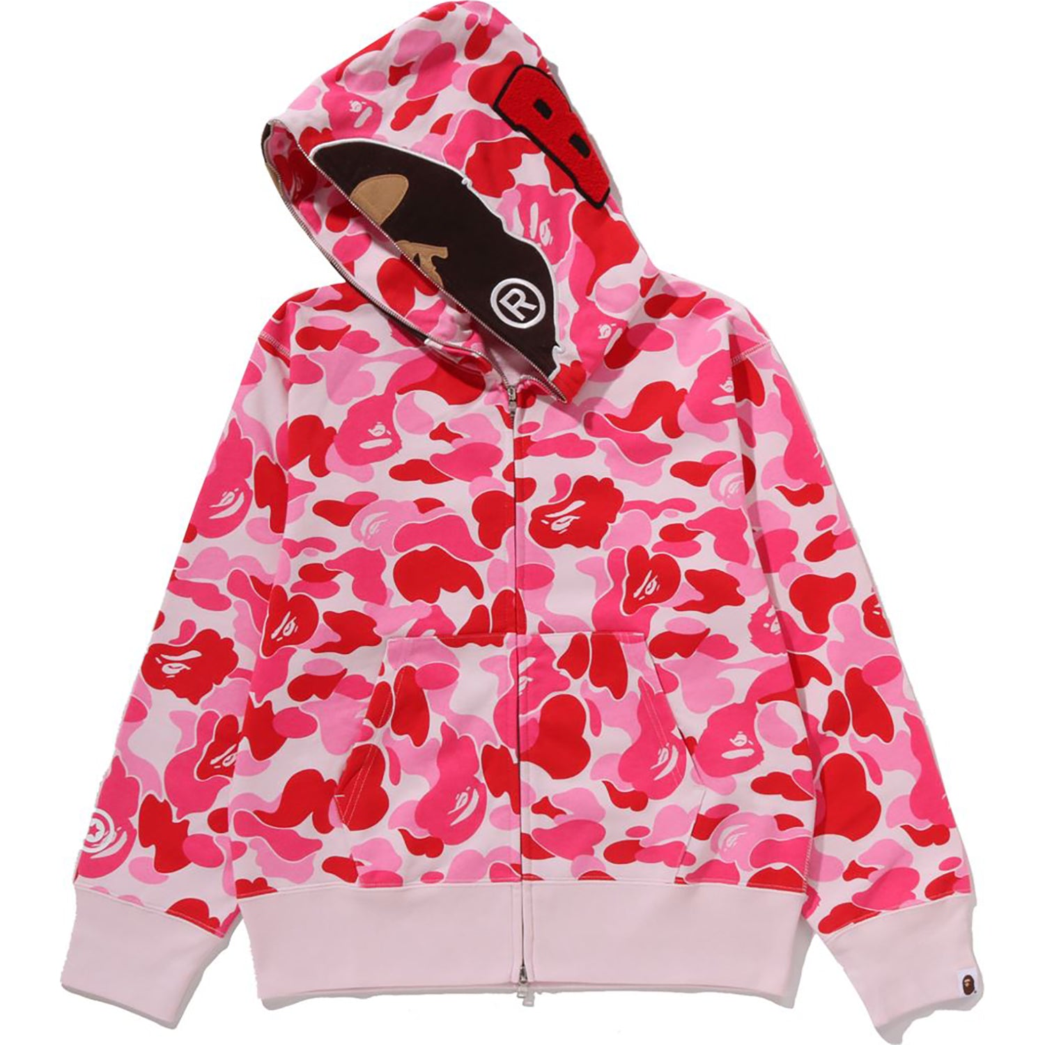 ABC CAMO 2ND APE FULL ZIP HOODIE LADIES - Image 3