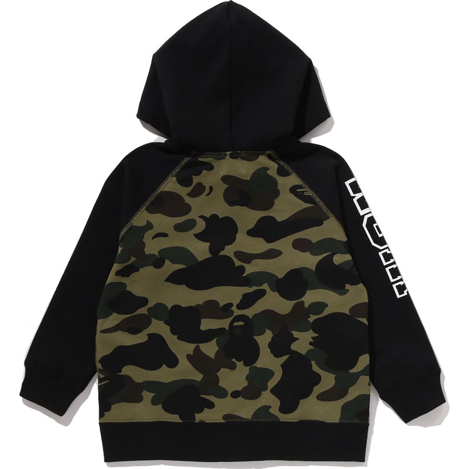 1ST CAMO SHARK PATCH ZIP HOODIE KIDS - Image 2