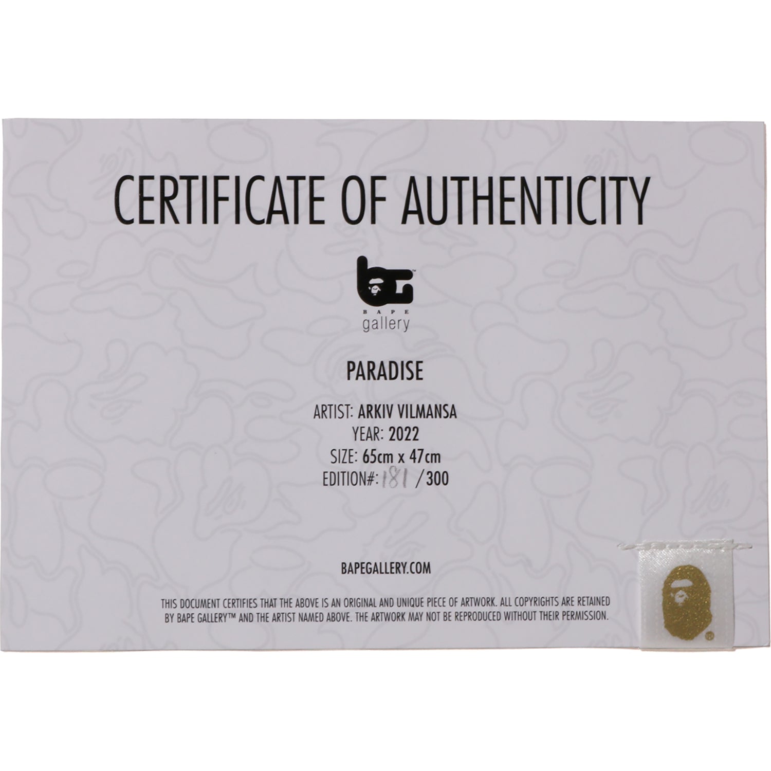 PARADISE by ARKIV VILMANSA - Image 3