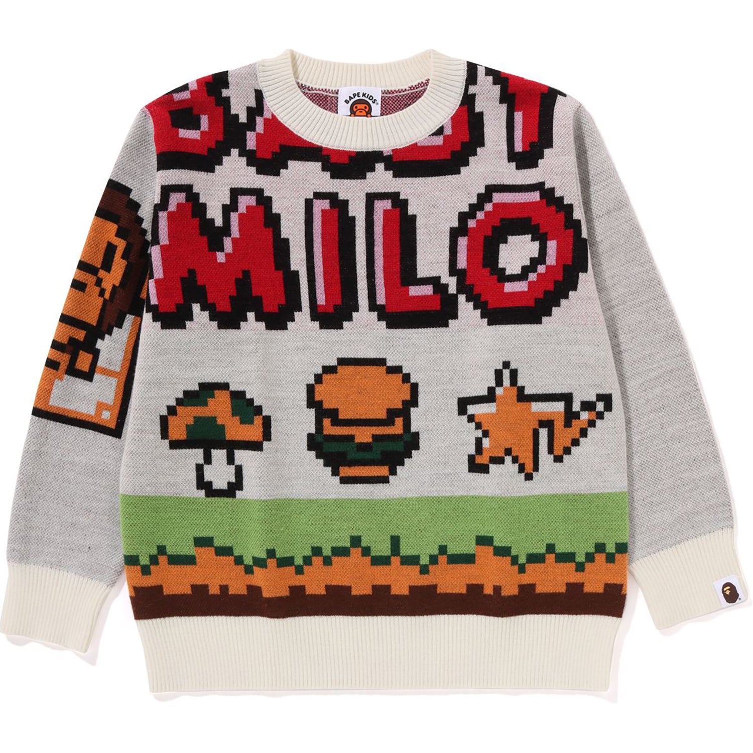 MILO GAME MOTIF WOOL MIX SWEATER KIDS - Image 3