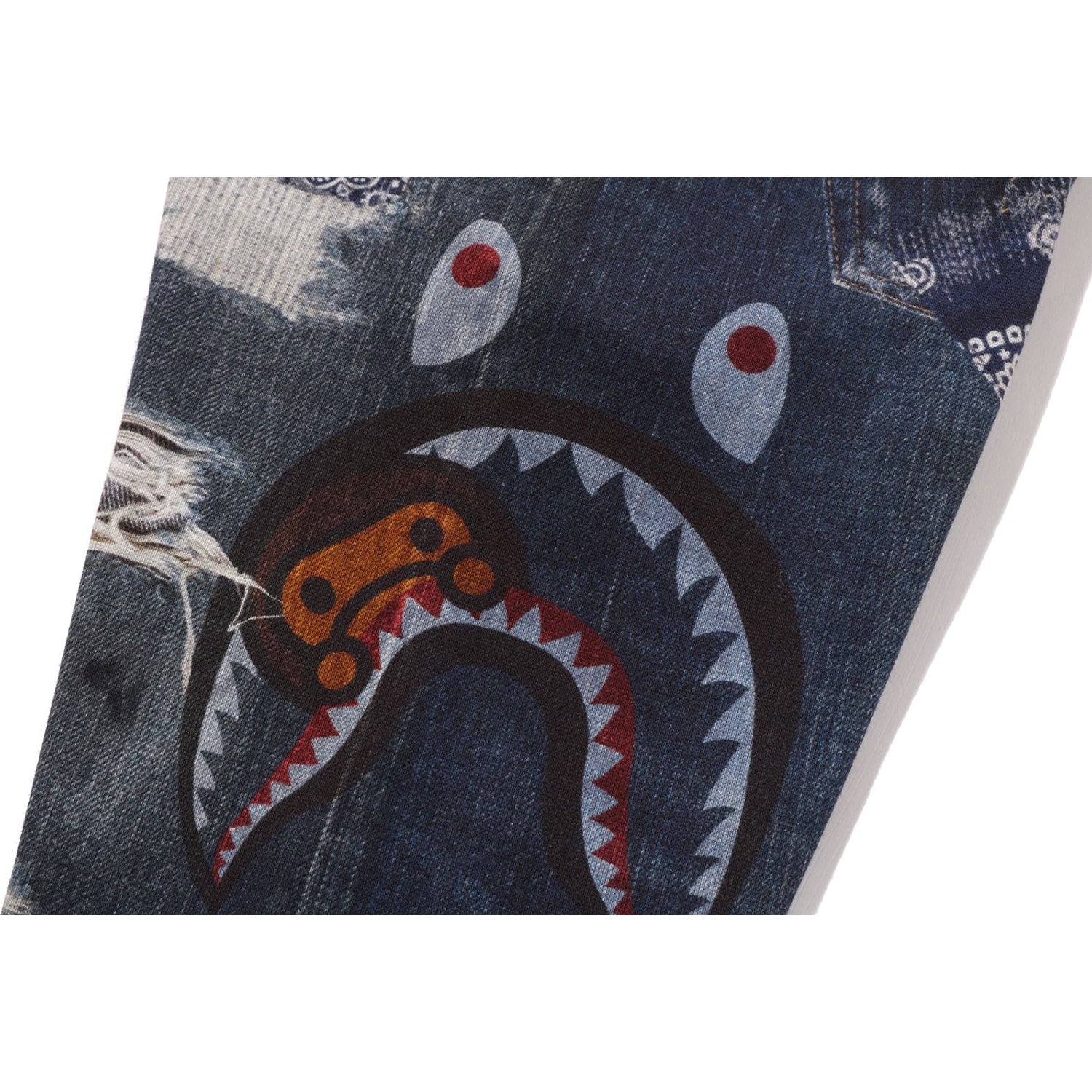 BABY MILO FRIENDS DENIM PRINT SWEAT PANTS KIDS - Image 5