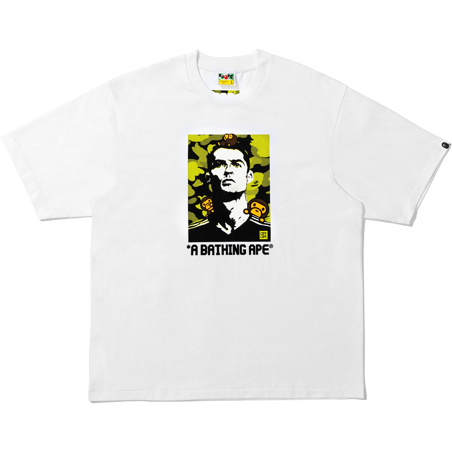 BAPE X CR7 LIFE BABY MILO RELAXED FIT TEE M #1 MENS - Image 4