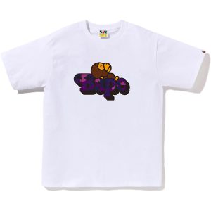 COLOR CAMO MILO ON BAPE TEE MENS