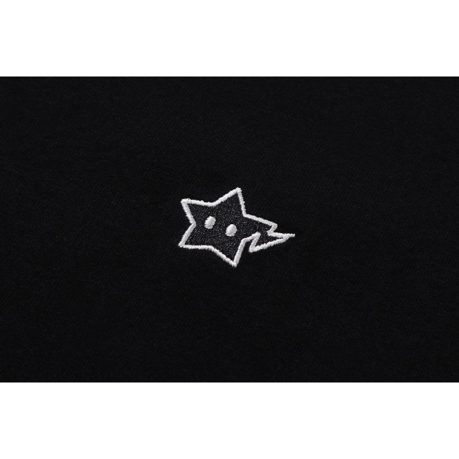 BAPE MENS COTTON MILO STA ONE POINT T-SHIRT - Image 4