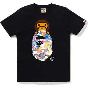 ART CAMO MILO ON APE HEAD TEE LADIES